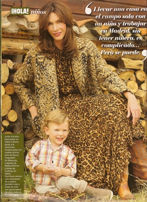Cristina Piaget exclusiva  !HOLA!